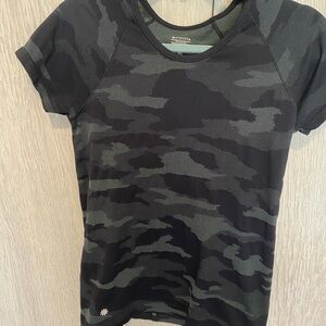 Athleta Black Camo Women's Top